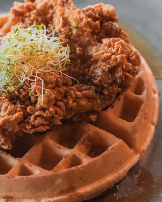 Chicken waffle