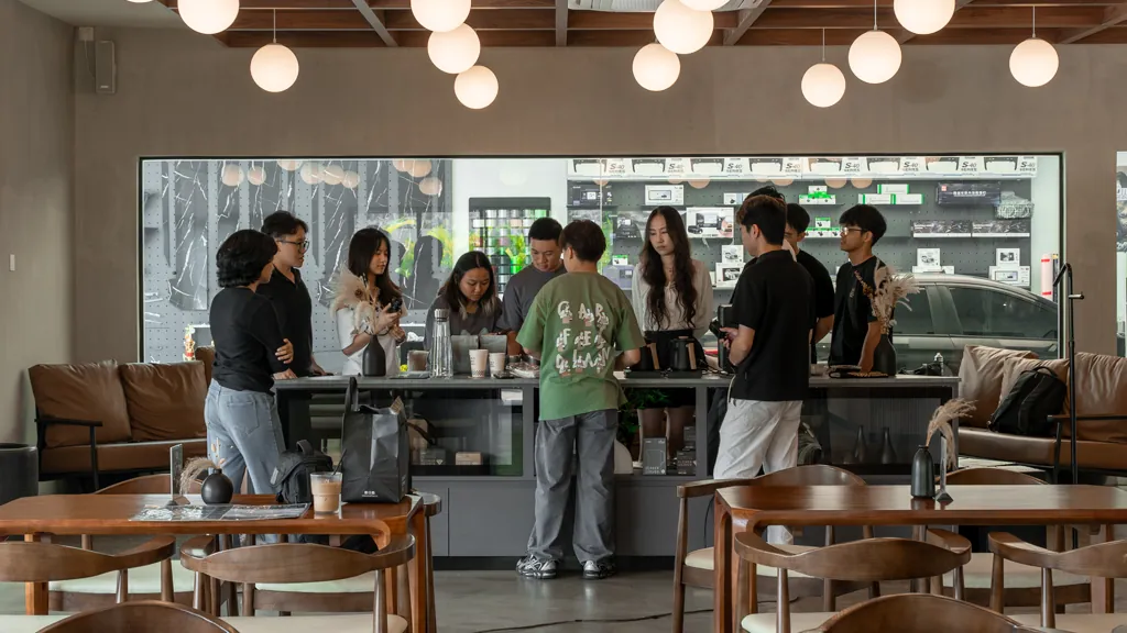 Guests at the Filter Tasting Session at Carfeidian