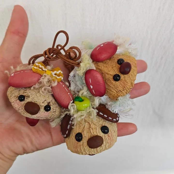 Handmade Nutt Pup crafts from the DIY workshop