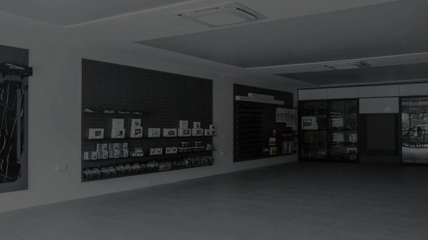 Workshop retail wall
